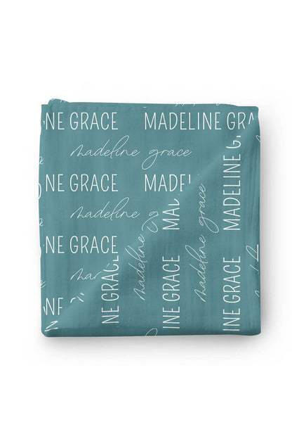 Personalized Baby Name Swaddle Blanket