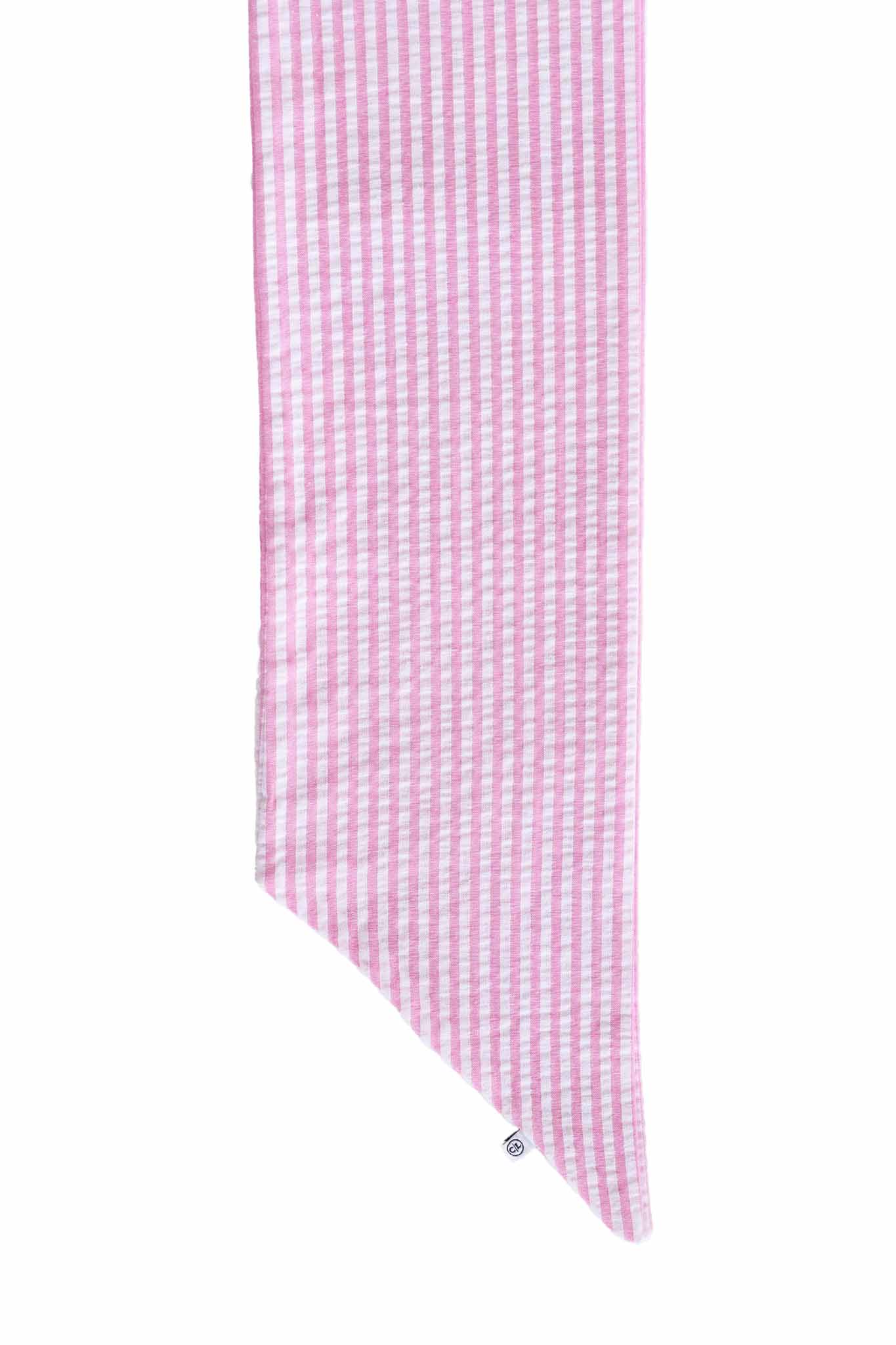 Personalized Newborn Bow Sash | Seersucker