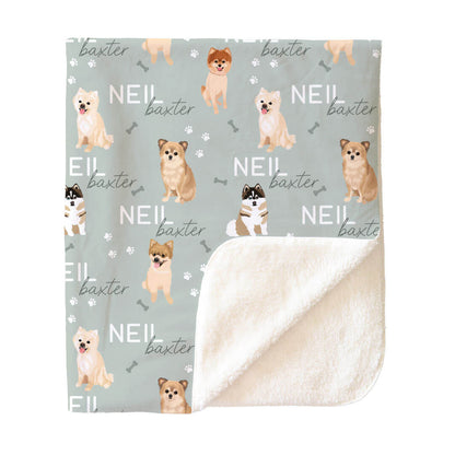 Personalized Kids Blankets | Dog Breeds - Part 2