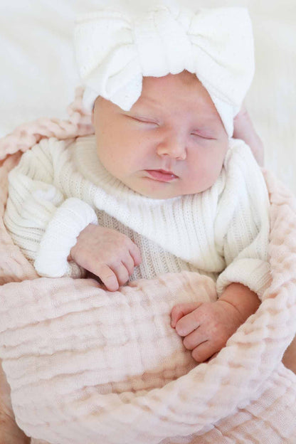 Organic Cotton Gauze Swaddle Blanket | Primrose