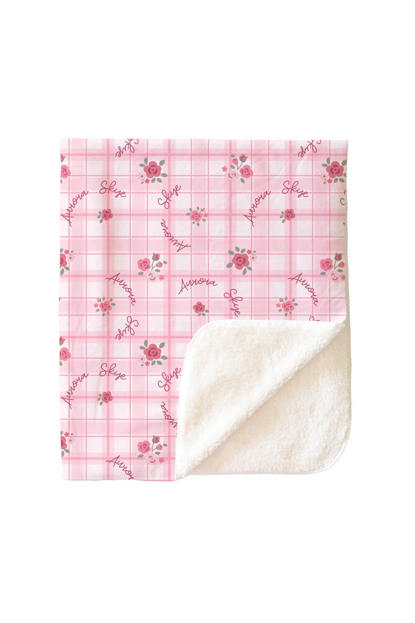 Personalized Kids Blanket | Primrose Plaid