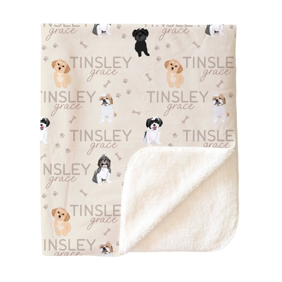 Personalized Kids Blankets | Dog Breeds - Part 2