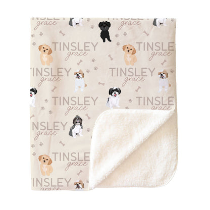 Personalized Kids Blankets | Dog Breeds - Part 2