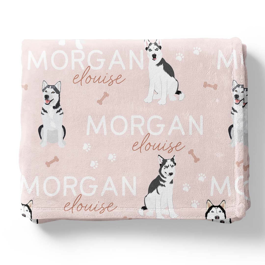 Personalized Kids Blankets | Dog Breeds - Part 2