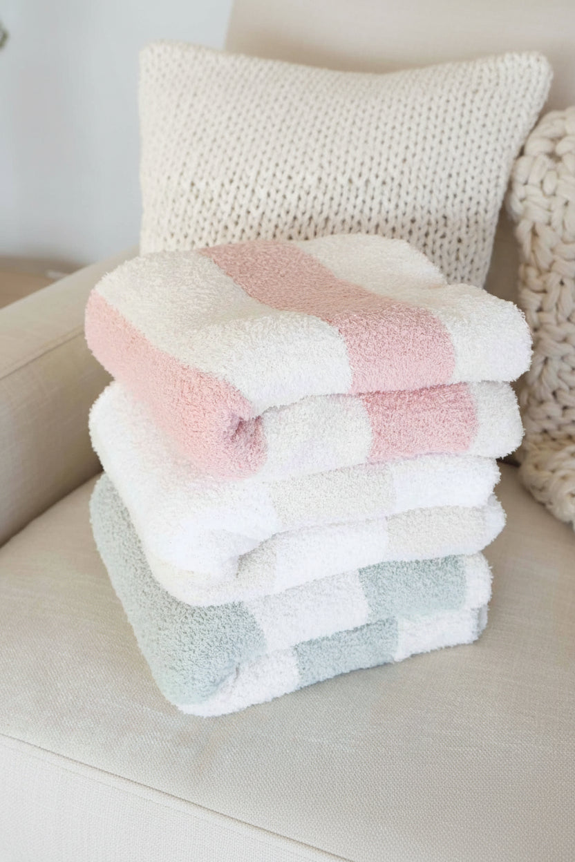 CuddleLane™ Luxe Blankets | Stripe