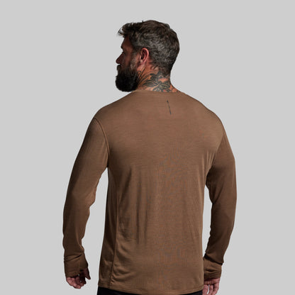 Ridgeline Merino Thermal Top 165 (Coyote Brown)