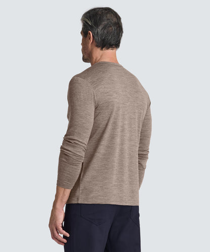 Men's Long Sleeve Merino Crew Part 2