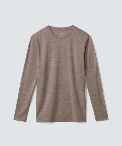 Men's Long Sleeve Merino Crew Part 2