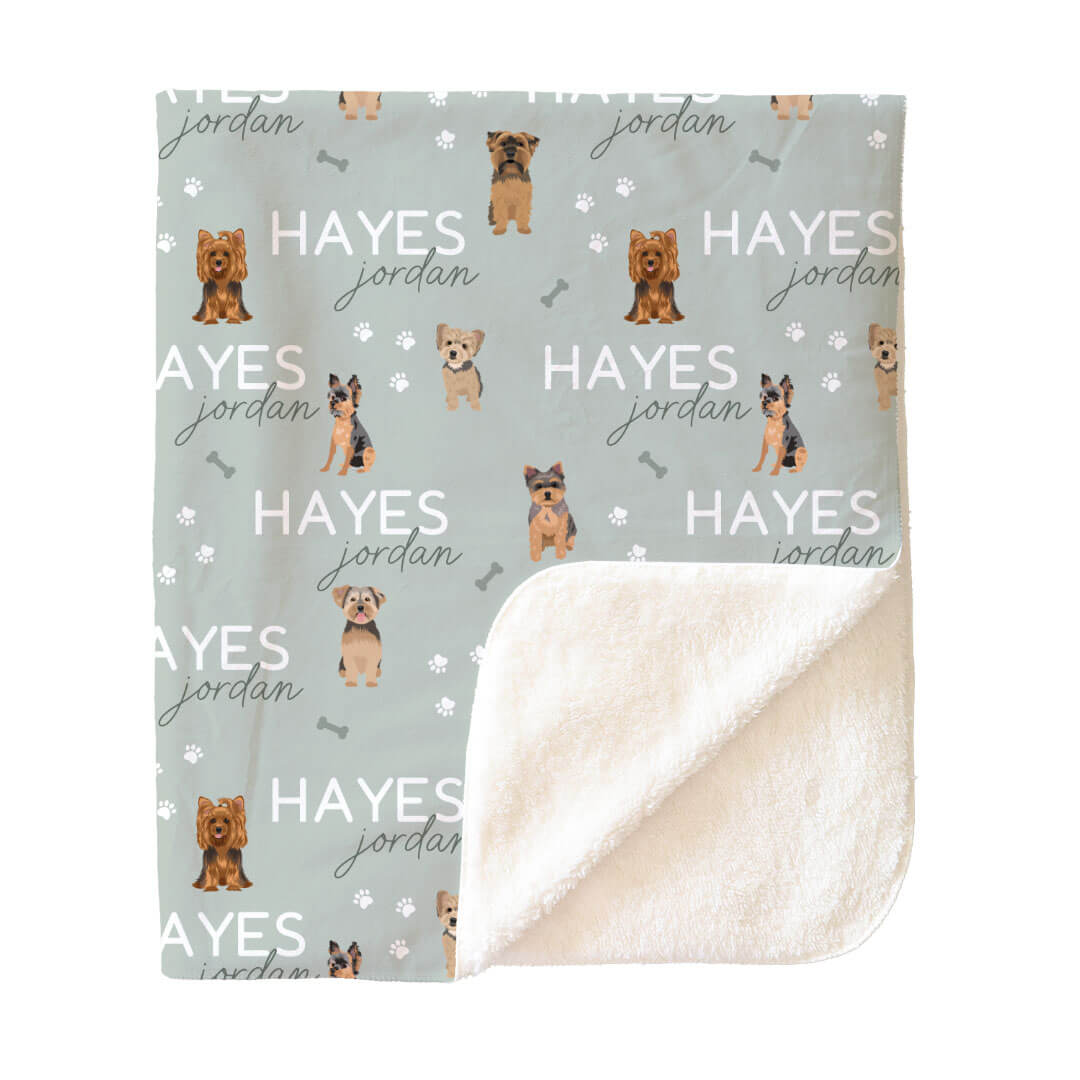 Personalized Kids Blankets | Dog Breeds - Part 2